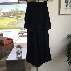 Black tank top dress